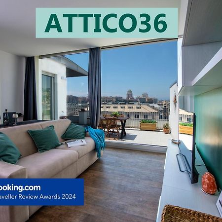 Apartmán Attico Luxury Con Parcheggio E Terrazza Vista Mozzafiato Janov Exteriér fotografie
