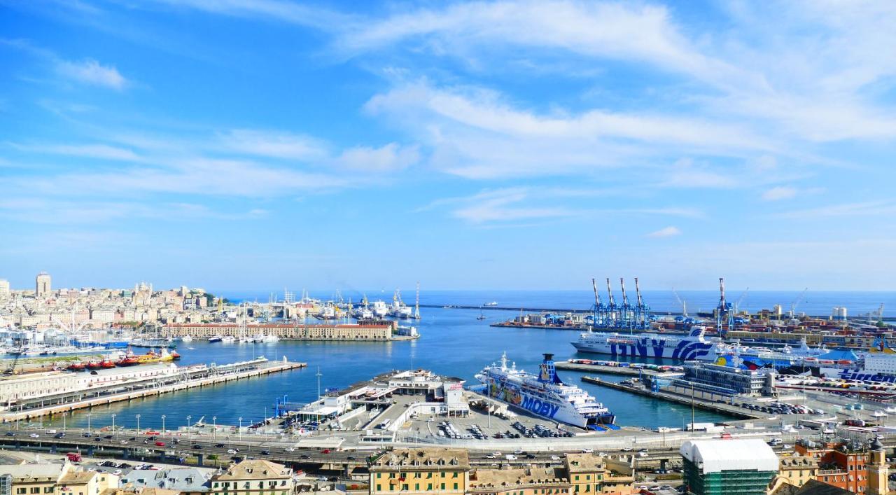 Apartmán Attico Luxury Con Parcheggio E Terrazza Vista Mozzafiato Janov Exteriér fotografie
