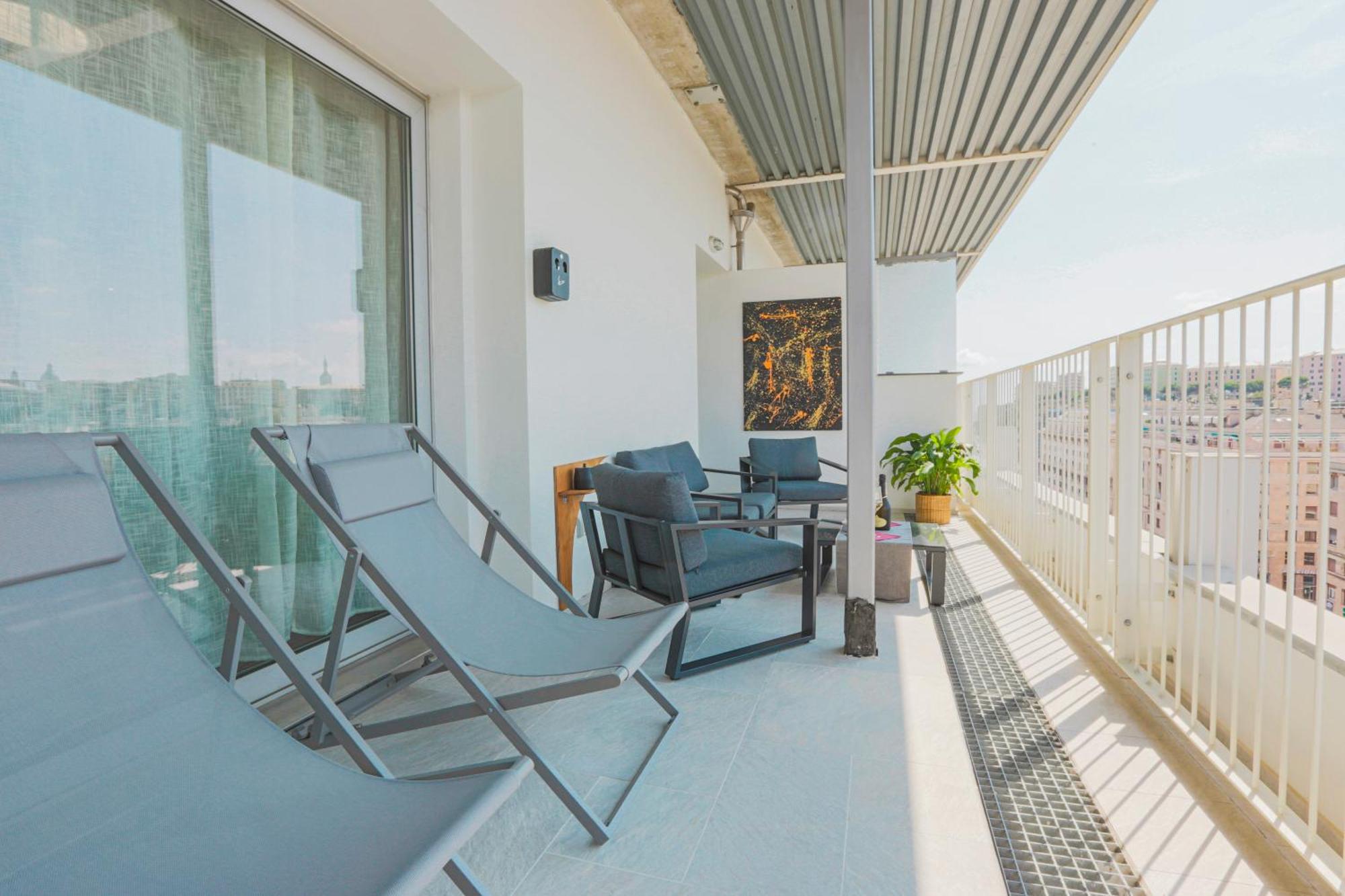 Apartmán Attico Luxury Con Parcheggio E Terrazza Vista Mozzafiato Janov Pokoj fotografie