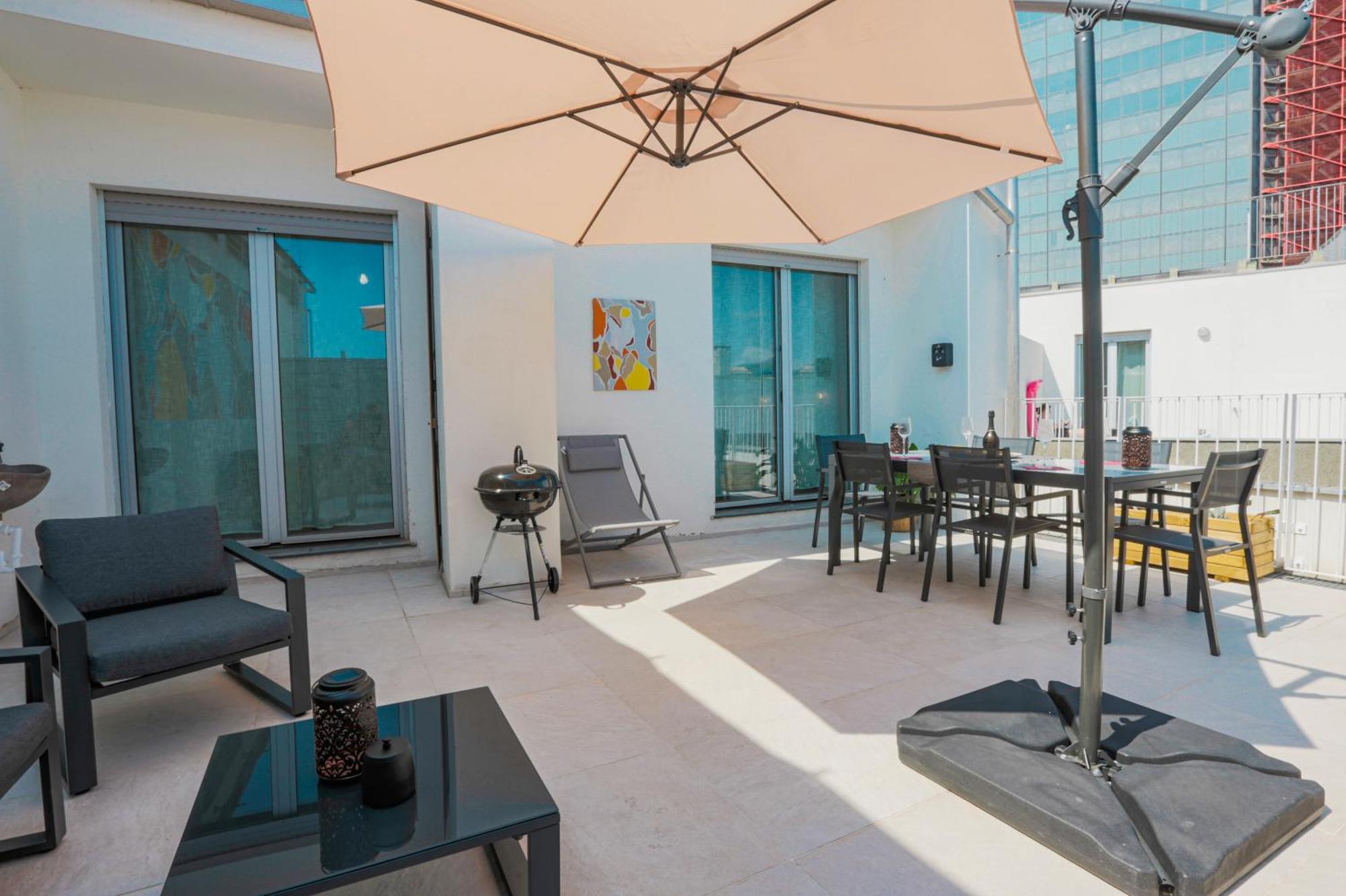 Apartmán Attico Luxury Con Parcheggio E Terrazza Vista Mozzafiato Janov Pokoj fotografie