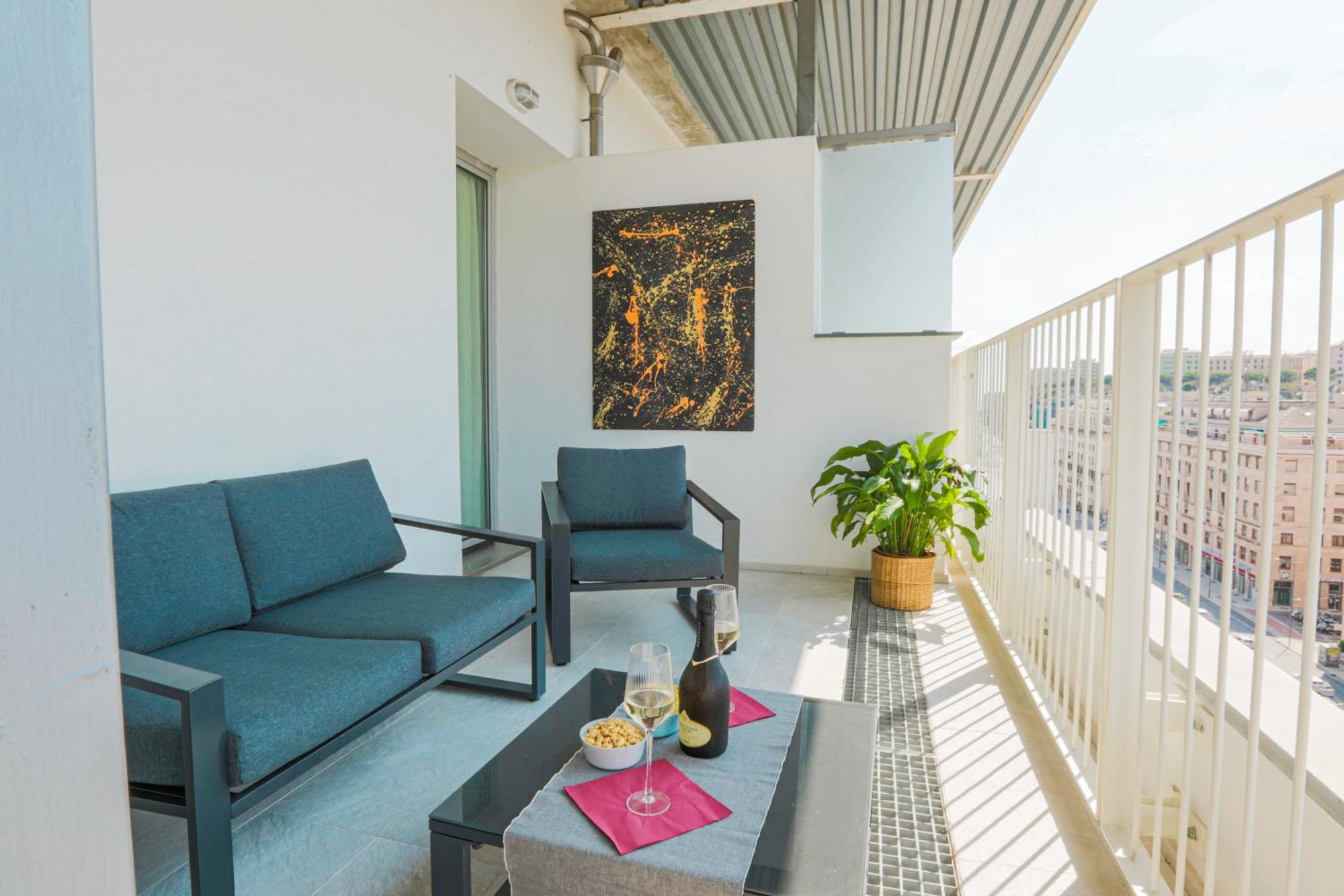 Apartmán Attico Luxury Con Parcheggio E Terrazza Vista Mozzafiato Janov Pokoj fotografie