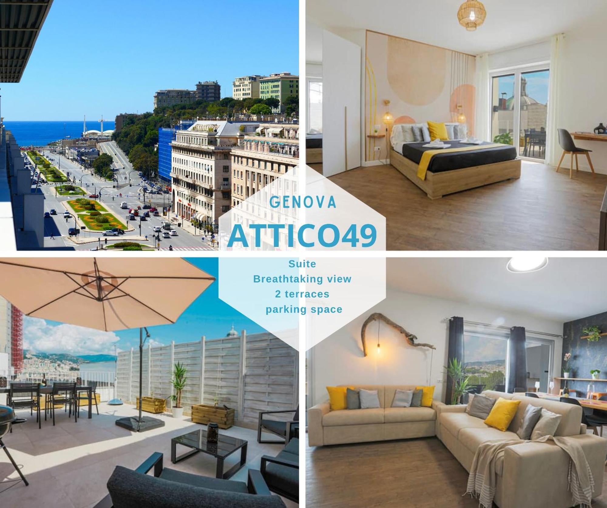 Apartmán Attico Luxury Con Parcheggio E Terrazza Vista Mozzafiato Janov Exteriér fotografie